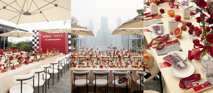 WISKII Celebrates "The Wellness Paddock" During Race Weekend with Vogue Singapore