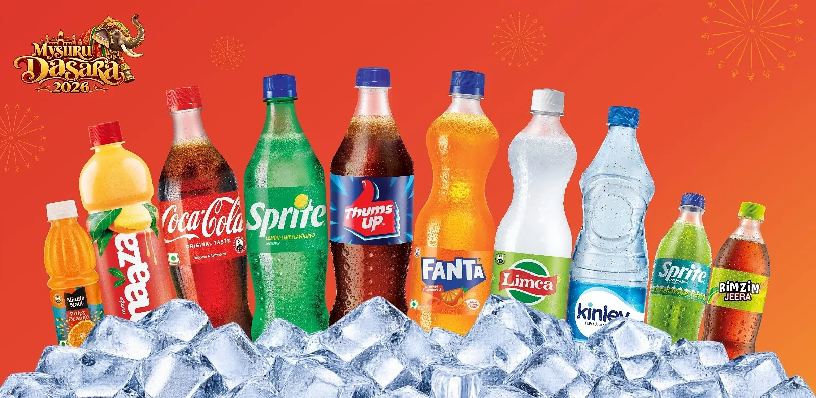 From the vibrant Aahara Mela to on-ground experiences, Coca-Cola's beverage portfolio adds to the spirit of Mysuru Dasara