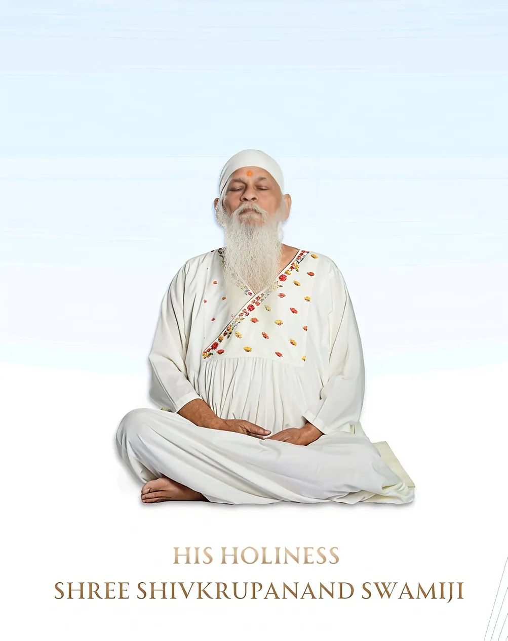 India's Spiritual Leadership Takes Center Stage Globally: *H.H. Shree Shivkrupanand Swami, promoter of global spritual platform 'Gurutattva' and 'Himalayan Samarpan Meditation', appointed Vice Chair of 'World Meditation Day Governance Committee'