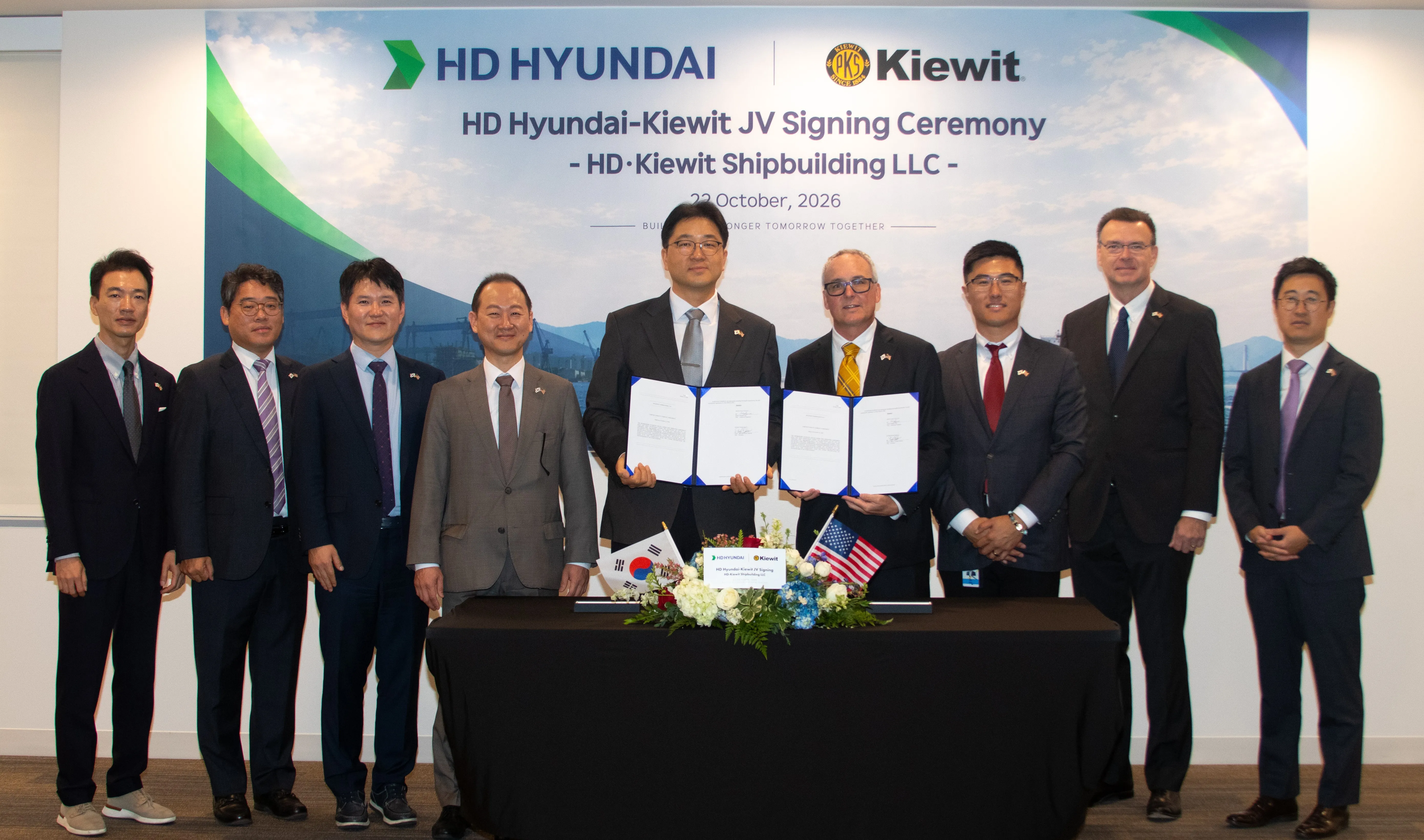 HD Hyundai and Kiewit Announce Plans for Next-Generation U.S. Shipbuilding Joint Venture
