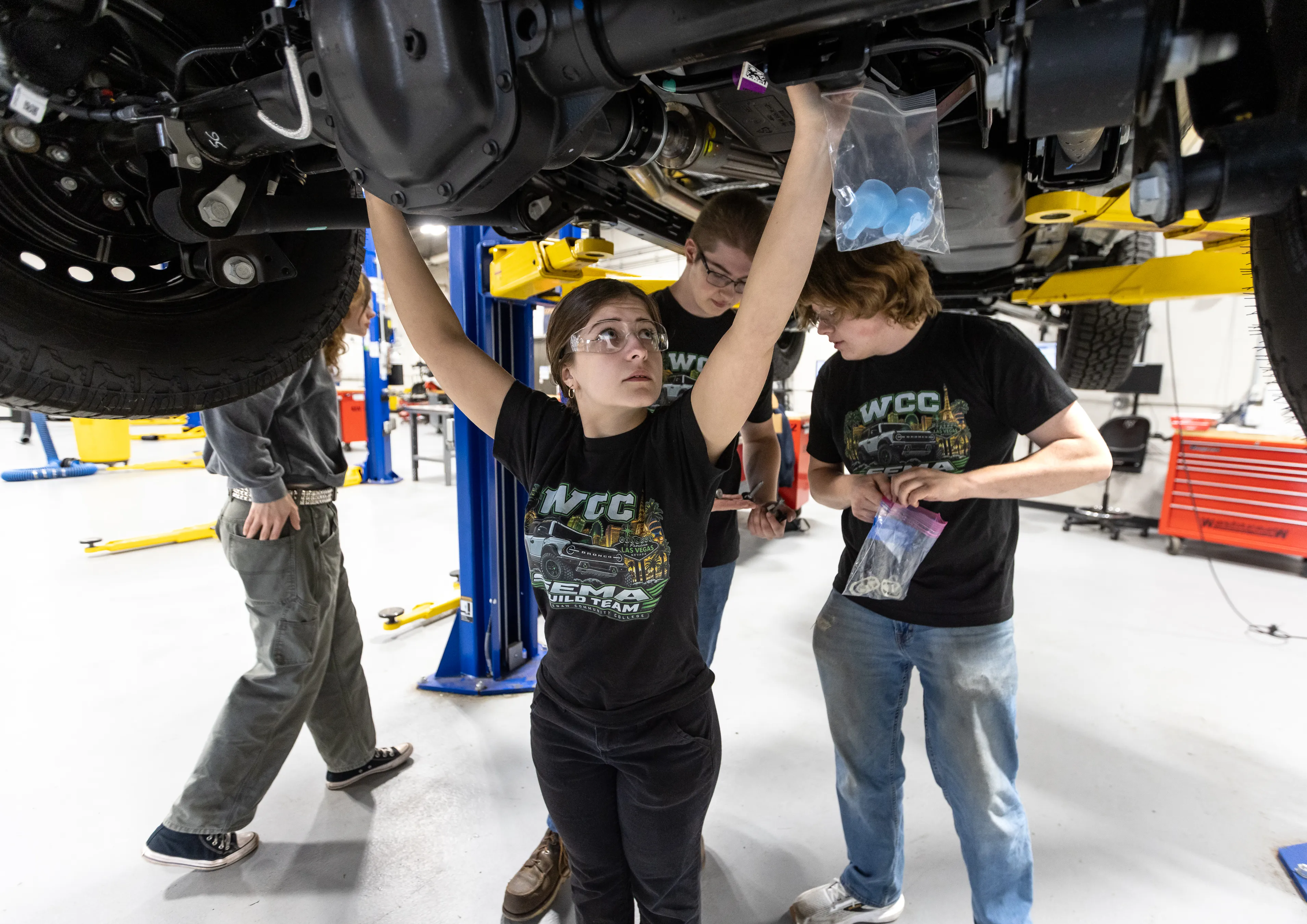 WCC students partner with Ford Motor Company to build Ford Bronco live at SEMA 2026